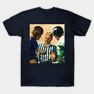 Vintage Sports, Football Referee Coin Toss T-Shirt